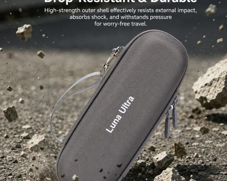 For Insta360 Luna Ultra Carrying Case Portable Hard Shell Storage Bag, Black, Gray, Purple, Pink, With Shoulder Strap Black, With Shoulder Strap Gray, With Shoulder Strap Purple, With Shoulder Strap Pink