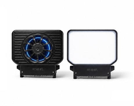 ShiYifan 2 In 1 Cooling Fan & Fill Light, For DJI Osmo Nano, For DJI Osmo Action 6, For DJI Osmo Action 4 / 5, For DJI Osmo Pocket 4 / 3 / Insta360 Luna Ultra