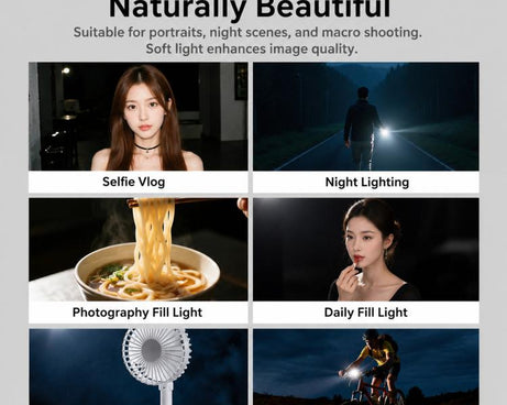 For DJI Osmo Pocket 3 Magnetic Fill Light Dimmable LED Vlog Video Light, Three Lamp, Dual Lamp, Single Lamp