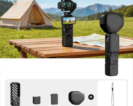 For DJI Osmo Pocket 4P CYNOVA Silicone Protective Case Screen Body Protective Cover