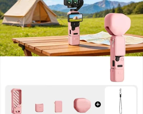 For DJI Osmo Pocket 4P CYNOVA Silicone Protective Case Screen Body Protective Cover