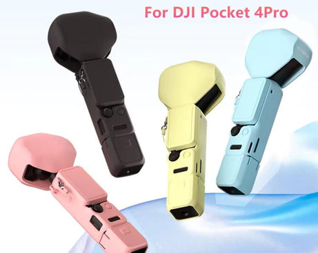 For DJI Osmo Pocket 4P CYNOVA Silicone Protective Case Screen Body Protective Cover