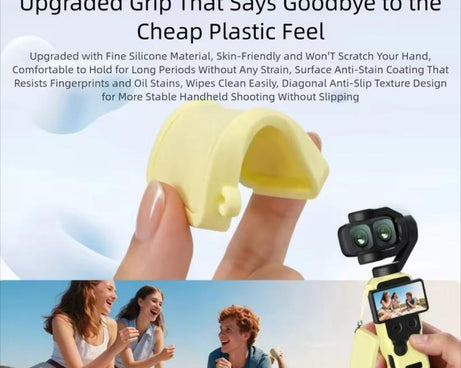 For DJI Osmo Pocket 4P CYNOVA Silicone Protective Case Screen Body Protective Cover