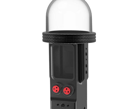 For DJI Osmo Pocket 3 Aluminium Waterproof Housing Case 80M Deep Diving Shell, Standard, Universal Dual-Card, Magnetic Quick-Release Dual-Card, 1 inch Ball Head