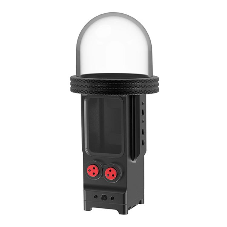 For DJI Osmo Pocket 3 Aluminium Waterproof Housing Case 80M Deep Diving Shell, Standard, Universal Dual-Card, Magnetic Quick-Release Dual-Card, 1 inch Ball Head