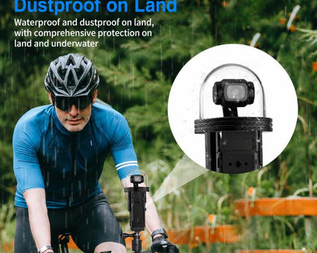 For DJI Osmo Pocket 3 Aluminium Waterproof Housing Case 80M Deep Diving Shell, Standard, Universal Dual-Card, Magnetic Quick-Release Dual-Card, 1 inch Ball Head