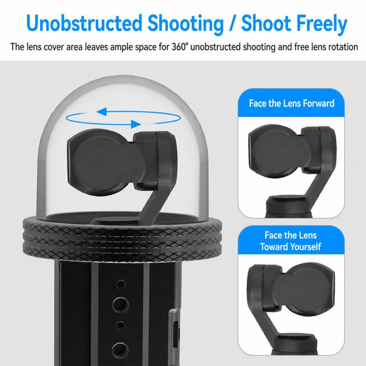 For DJI Osmo Pocket 3 Aluminium Waterproof Housing Case 80M Deep Diving Shell, Standard, Universal Dual-Card, Magnetic Quick-Release Dual-Card, 1 inch Ball Head