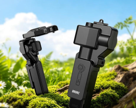 For DJI Osmo Pocket 4P BRDRC Lens Screen Dustproof Semi-Enclosed Protective Case
