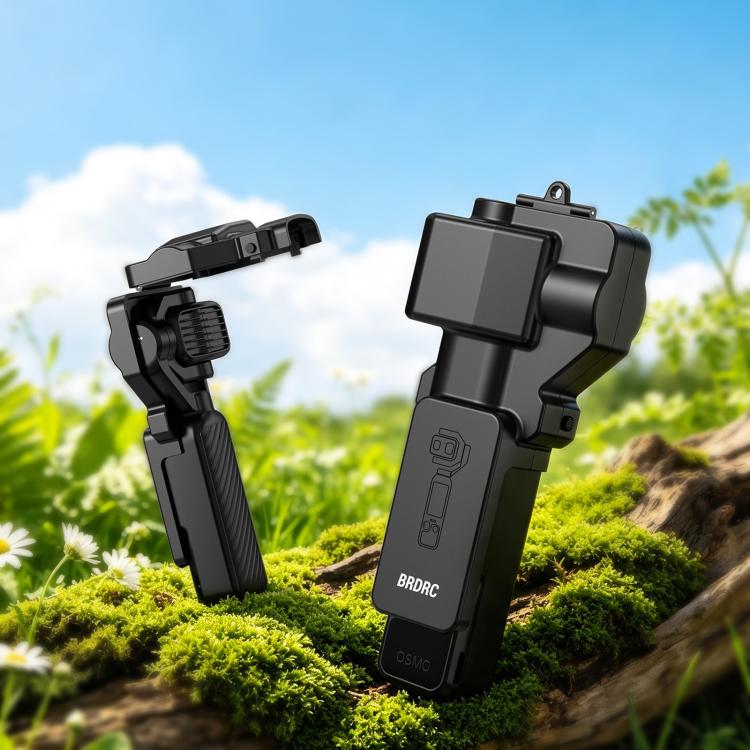 For DJI Osmo Pocket 4P BRDRC Lens Screen Dustproof Semi-Enclosed Protective Case