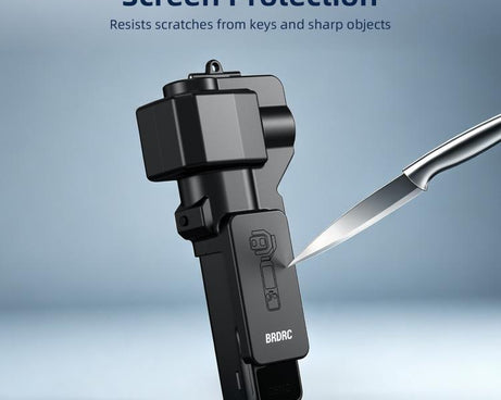 For DJI Osmo Pocket 4P BRDRC Lens Screen Dustproof Semi-Enclosed Protective Case