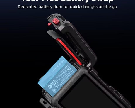 For DJI Osmo Action 6 Flymile Action Camera Metal Protective Case Extension Frame