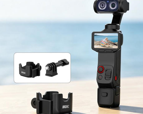 For Insta360 Luna Ultra BRDRC Protective Bezel Expansion Clip Bracket Adapter Base Accessory