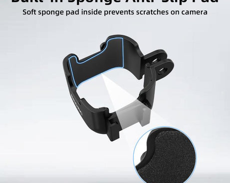 For Insta360 Luna Ultra BRDRC Protective Bezel Expansion Clip Bracket Adapter Base Accessory