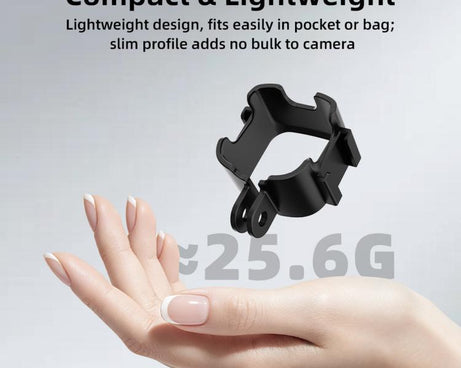 For Insta360 Luna Ultra BRDRC Protective Bezel Expansion Clip Bracket Adapter Base Accessory