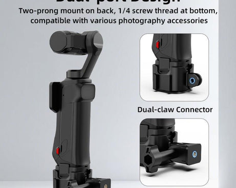 For Insta360 Luna Ultra BRDRC Protective Bezel Expansion Clip Bracket Adapter Base Accessory