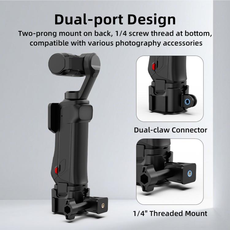 For Insta360 Luna Ultra BRDRC Protective Bezel Expansion Clip Bracket Adapter Base Accessory