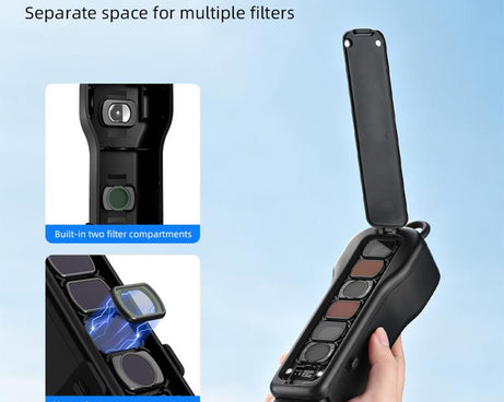 For DJI Osmo Pocket 4 / 3 BRDRC Integrated Lens Screen Protector