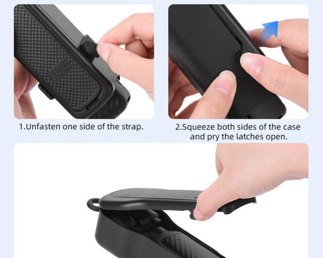 For DJI Osmo Pocket 4 / 3 BRDRC Integrated Lens Screen Protector