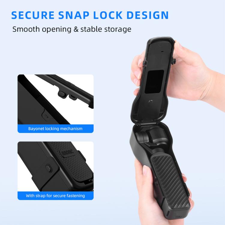 For DJI Osmo Pocket 4 / 3 BRDRC Integrated Lens Screen Protector