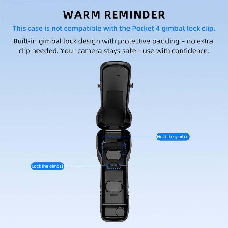 For DJI Osmo Pocket 4 / 3 BRDRC Integrated Lens Screen Protector