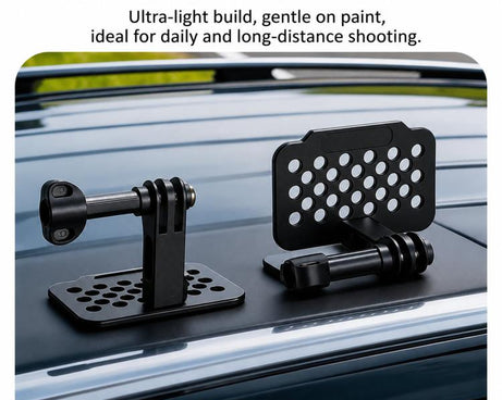 Aluminum Alloy Mounting Bracket For Car Air Intakes For DJI, Insta360, GoPro And Other Action Cameras