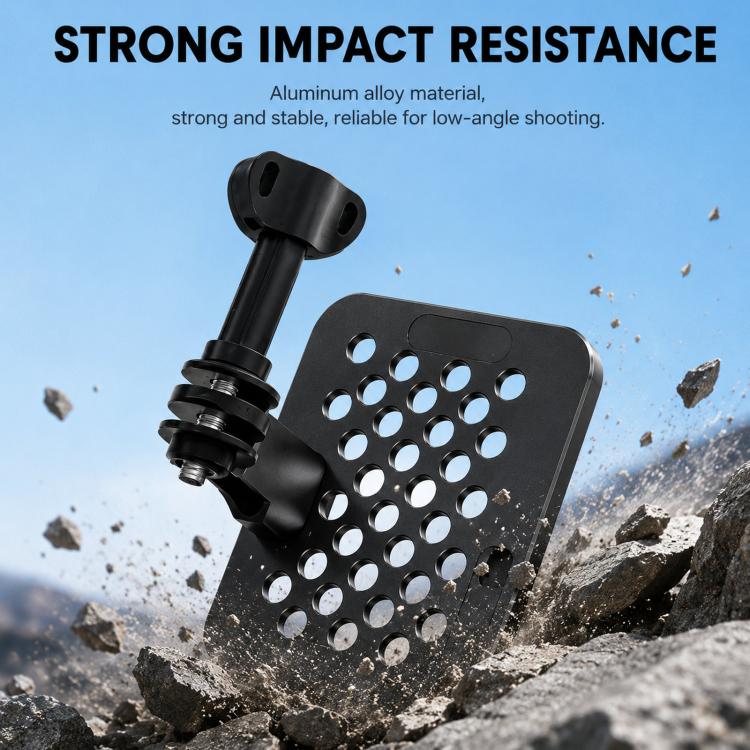 Aluminum Alloy Mounting Bracket For Car Air Intakes For DJI, Insta360, GoPro And Other Action Cameras