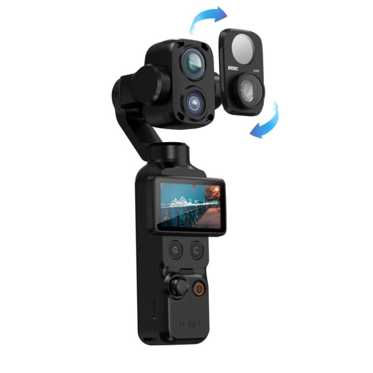 For DJI Osmo Pocket 4P 115 Degree Wide-angle External Filter