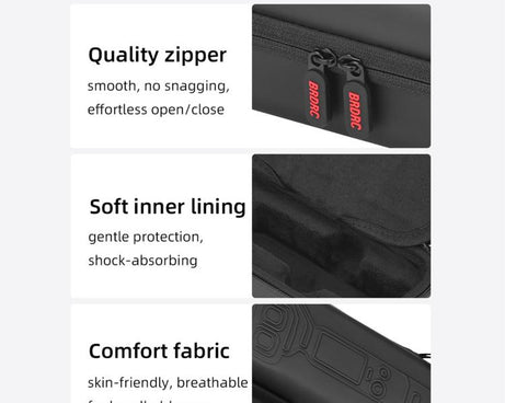 For DJI Osmo Pocket 4P BRDRC Portable Camera Filter Carrying Case