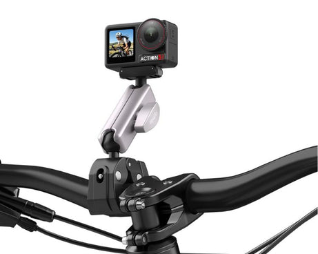 Flymile Camera Motorcycle Bicycle Riding Extension Bracket, For DJI Osmo Action 3 / 4 / 5 Pro, For DJI Osmo Action 6 / Nano