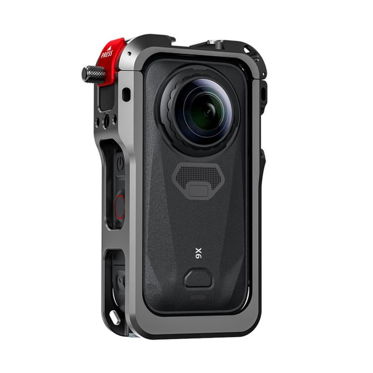 For Insta360 X6 Flymile Action Camera Cage Protective Shockproof Frame