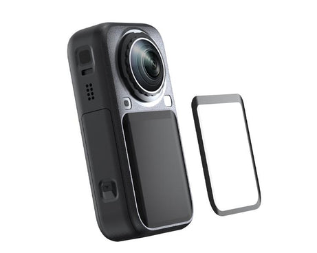 For Insta360 X6 BRDRC Dustproof Tempered Glass Screen Protector