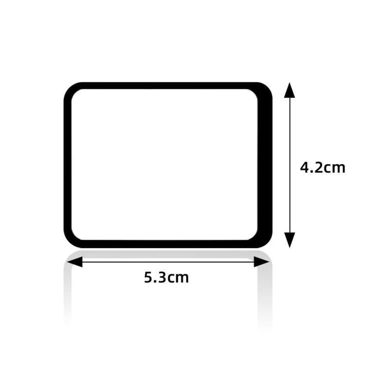 For Insta360 X6 BRDRC Dustproof Tempered Glass Screen Protector