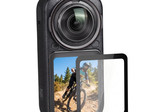 For Insta360 X6 Tempered Glass Screen Protector Ultra-Clear Full Coverage Film, 1 Set, 2 Sets