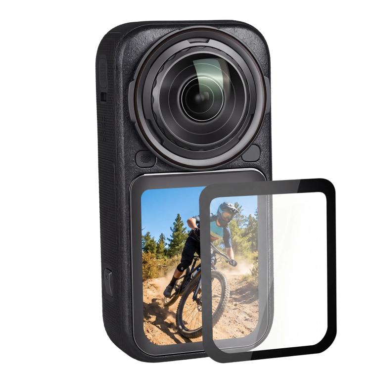 For Insta360 X6 Tempered Glass Screen Protector Ultra-Clear Full Coverage Film, 1 Set, 2 Sets