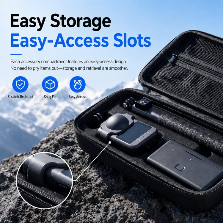 For Osmo 360 II / Osmo 360 Hard Shell Carrying Case Portable Travel Storage Bag
