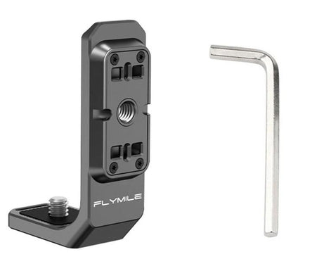 For Insta360 X6 Flymile L-Plate Quick-Release Horizontal Vertical Shooting Adapter Bracket