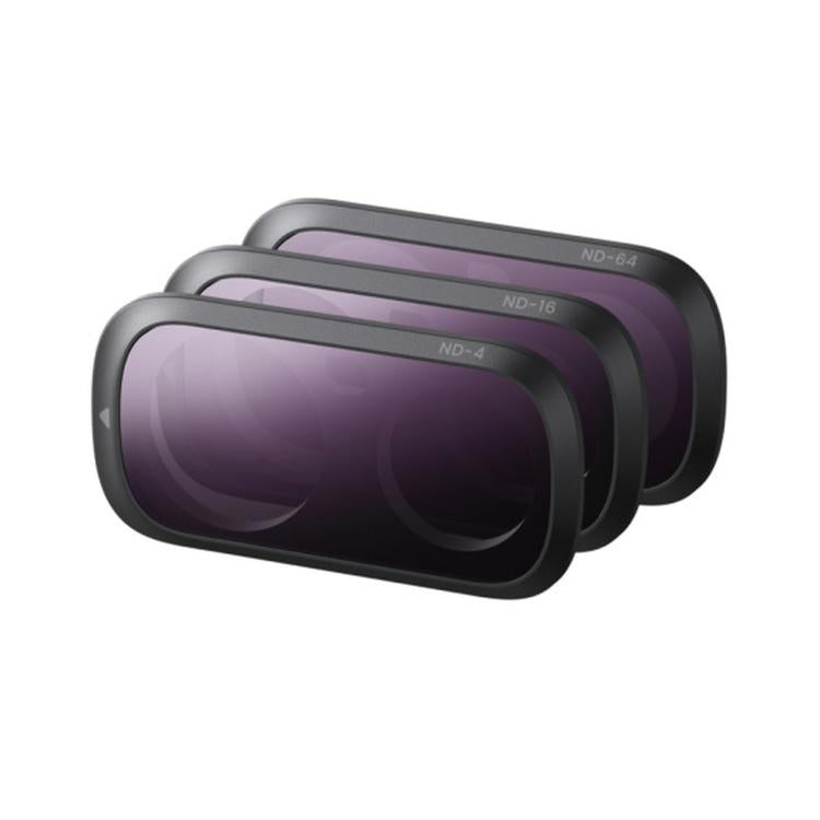 3 PCS For Insta360 Luna Ultra Original ND4+ND16+ND64 Filters, ND4+ND16+ND64 Filters