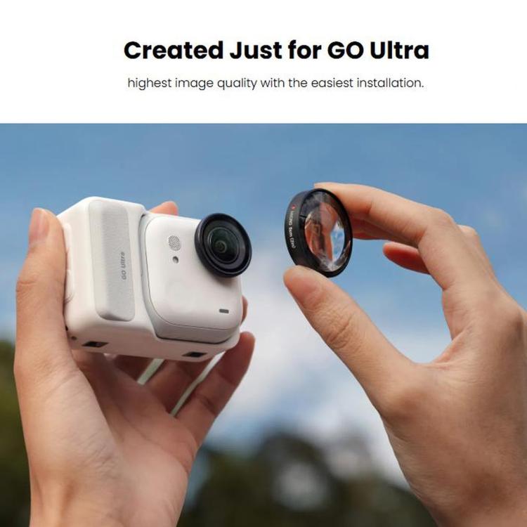 4 PCS For Insta360 GO Ultra Original Micro Lens Kit, 5cm+11.6cm+21.5cm+38cm, Micro Lens Kit