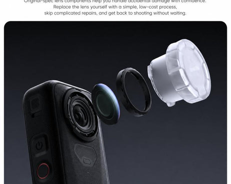 For Insta360 X6 Original Interchangeable Lens Kits, Single Lens