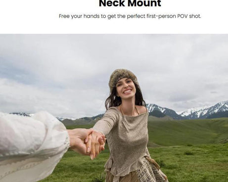 For Insta360 Luna Ultra / Pro Original Neck Mount, Neck Mount