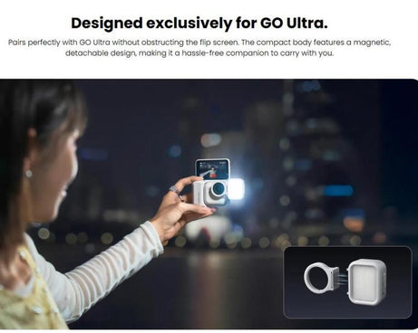 For Insta360 GO Ultra Original Mini Magnetic Fill Light