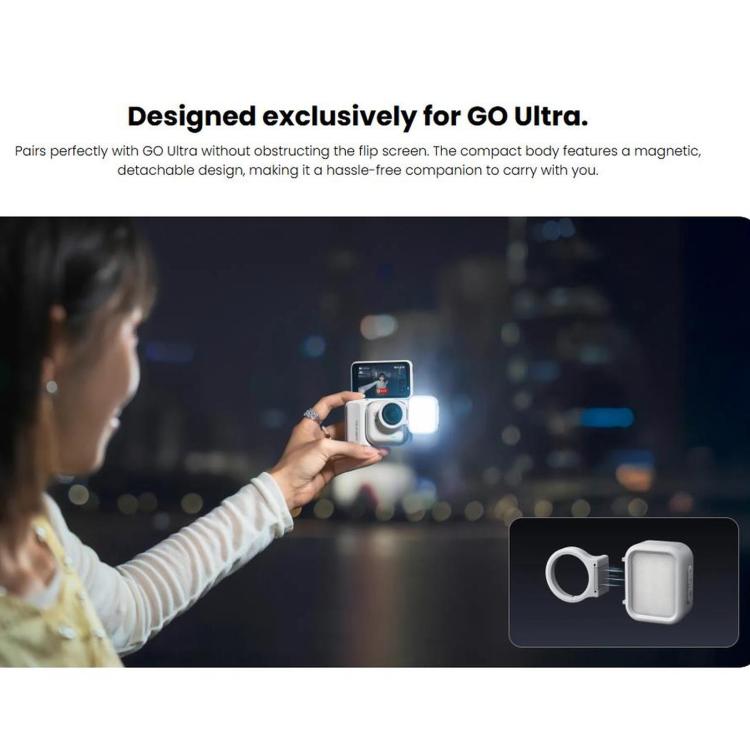 For Insta360 GO Ultra Original Mini Magnetic Fill Light