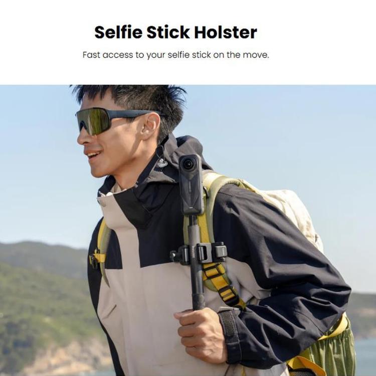 For Insta360 Original Selfie Stick Backpack Mount