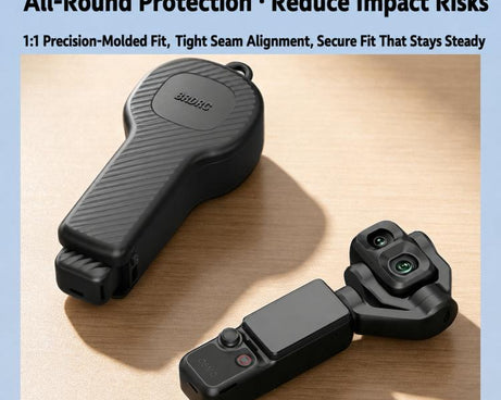 For DJI Osmo Pocket 4P BRDRC Lens Screen Drop Protection Case