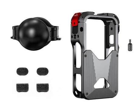 For Insta360 X6 Flymile Heat Dissipation Cage Camera Shockproof Protective Frame