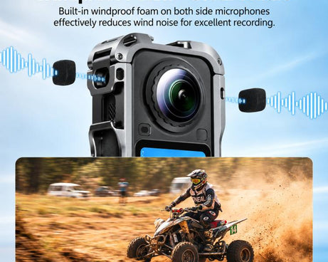 For Insta360 X6 Flymile Heat Dissipation Cage Camera Shockproof Protective Frame