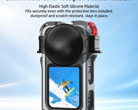 For Insta360 X6 Flymile Heat Dissipation Cage Camera Shockproof Protective Frame