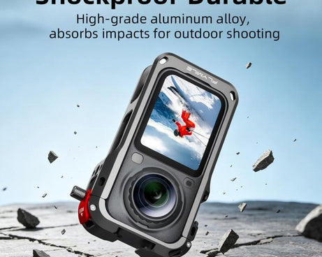 For Insta360 X6 Snap-On Rabbit Cage Protective Case Frame Shockproof Cover