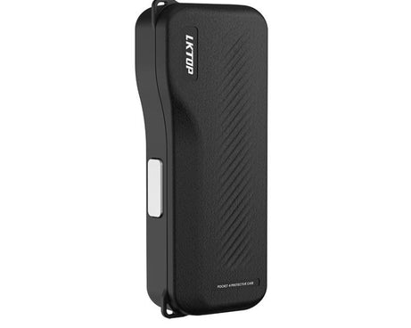 For DJI Osmo Pocket 4/3 LKTOP Hard Carrying Case Protective Storage Box with Wrist Strap, Short Black, Short Pink, Short Grey, Short Blue, Long Black, Long Pink, Long Grey, Long Blue
