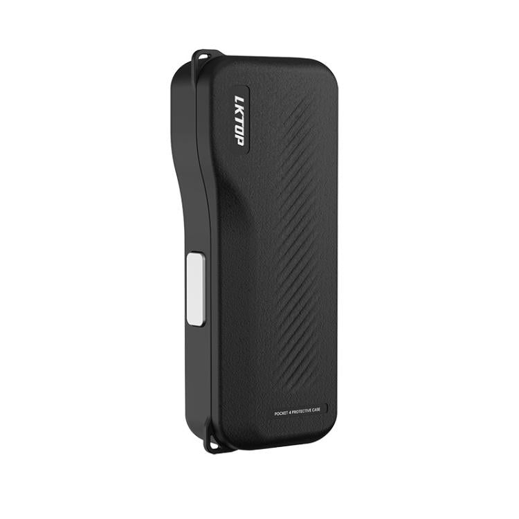 For DJI Osmo Pocket 4/3 LKTOP Hard Carrying Case Protective Storage Box with Wrist Strap, Short Black, Short Pink, Short Grey, Short Blue, Long Black, Long Pink, Long Grey, Long Blue